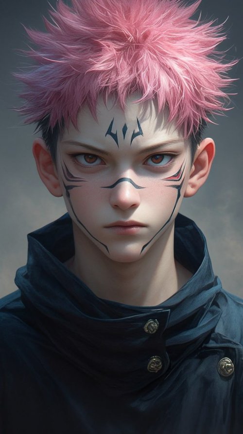 Yuji_Itadori_Intense_Gaze - Related Desktop & Laptop wallpaper