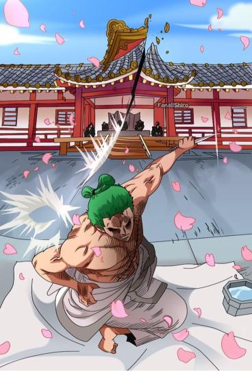 Zoro's Powerful Sword Strike - Related OpersCraft wallpaper