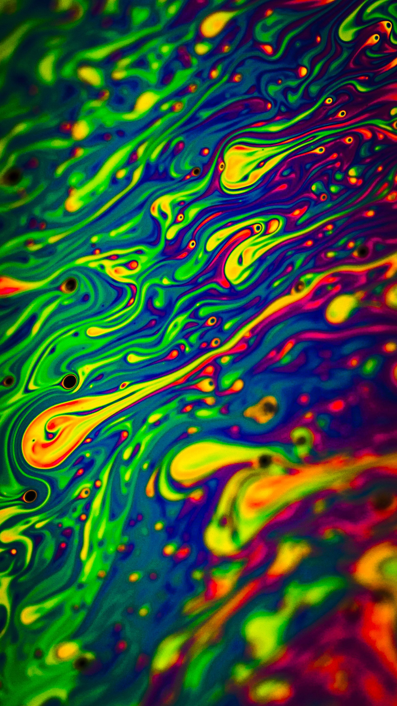 Psychedelic Liquid Swirls - abstract wallpaper for OpersCraft