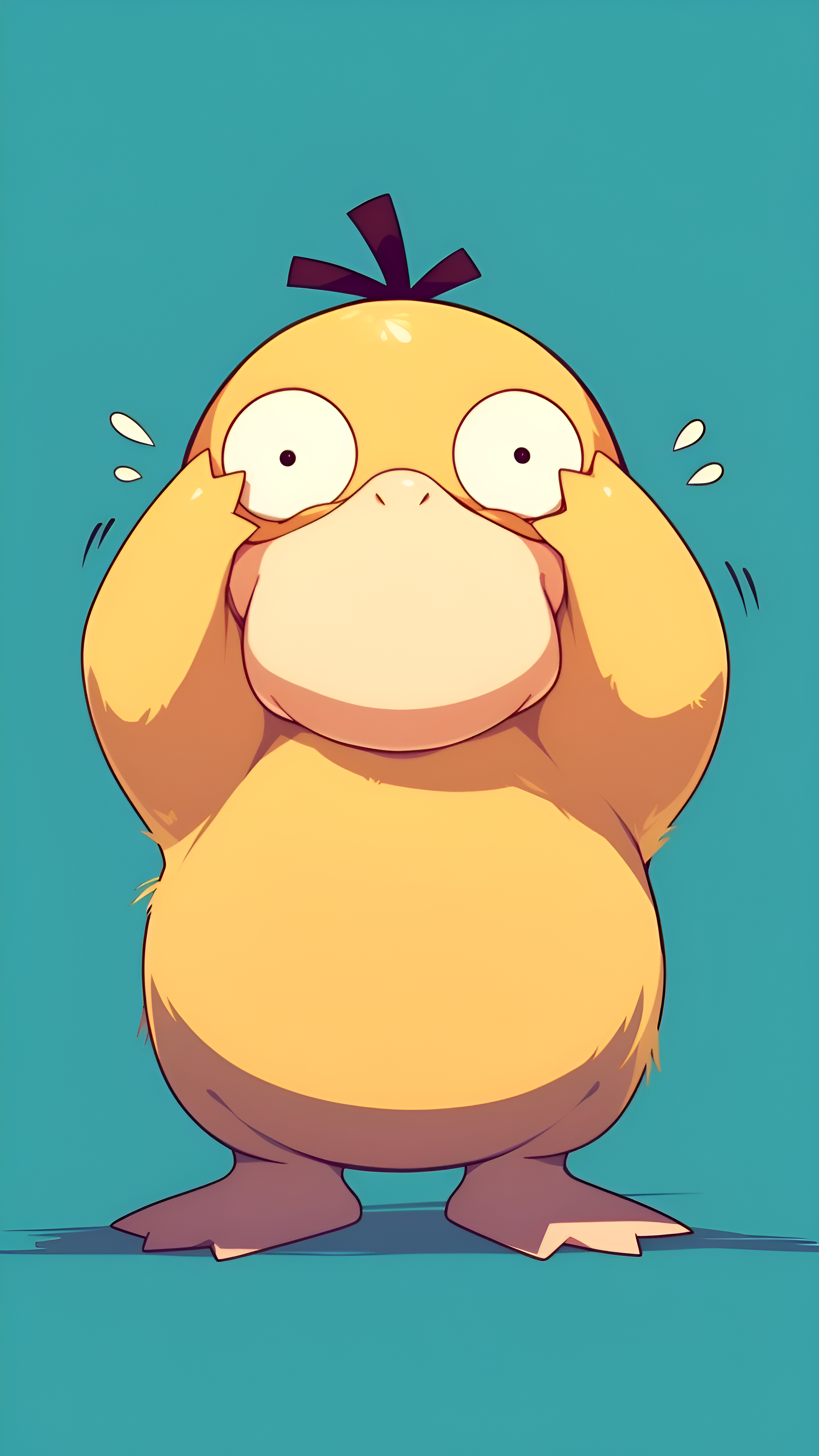 Psyduck's Worried Look - random wallpaper for OpersCraft