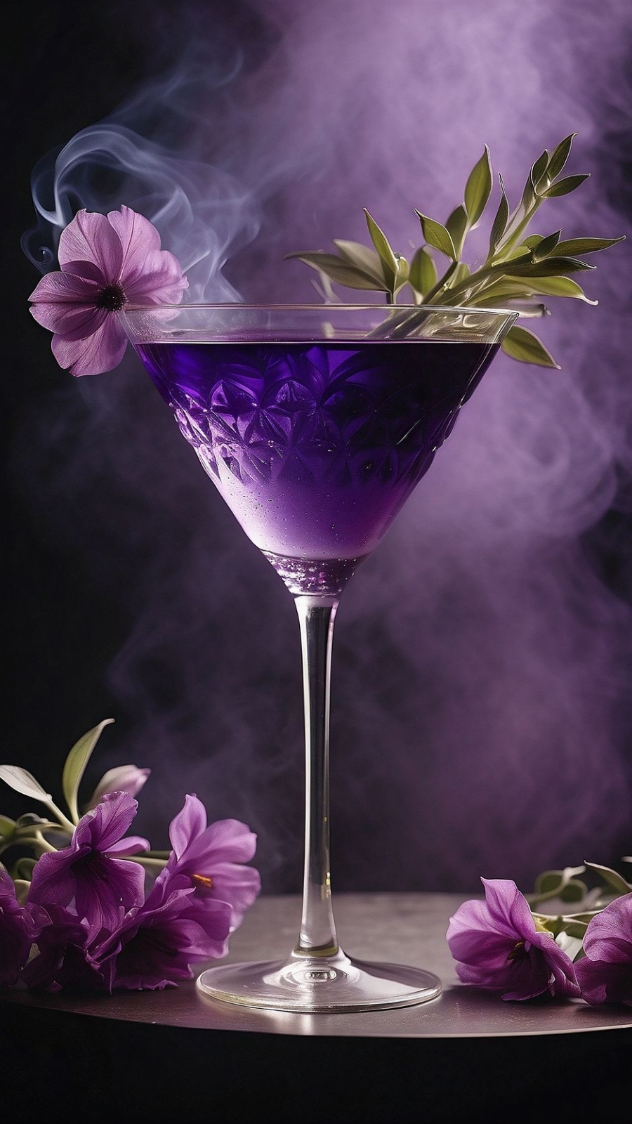 Purple Cocktail Dreamscape - drink wallpaper for OpersCraft