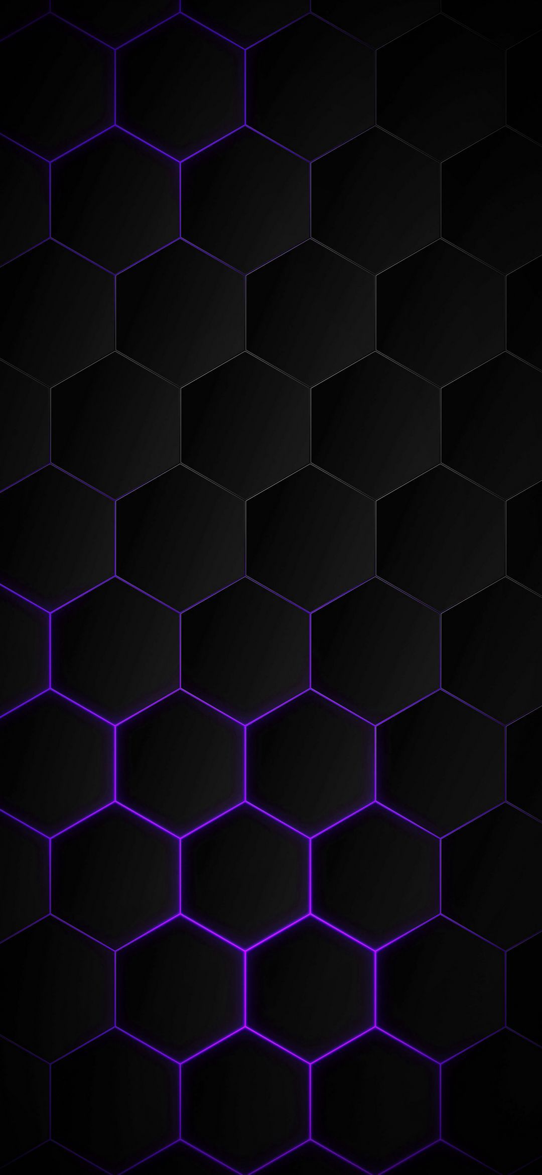Purple Hexagon Dark Pattern - abstract wallpaper for OpersCraft