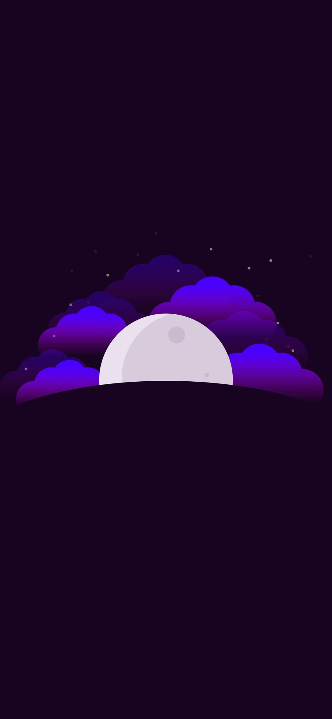 Purple Moon Night - random wallpaper for OpersCraft