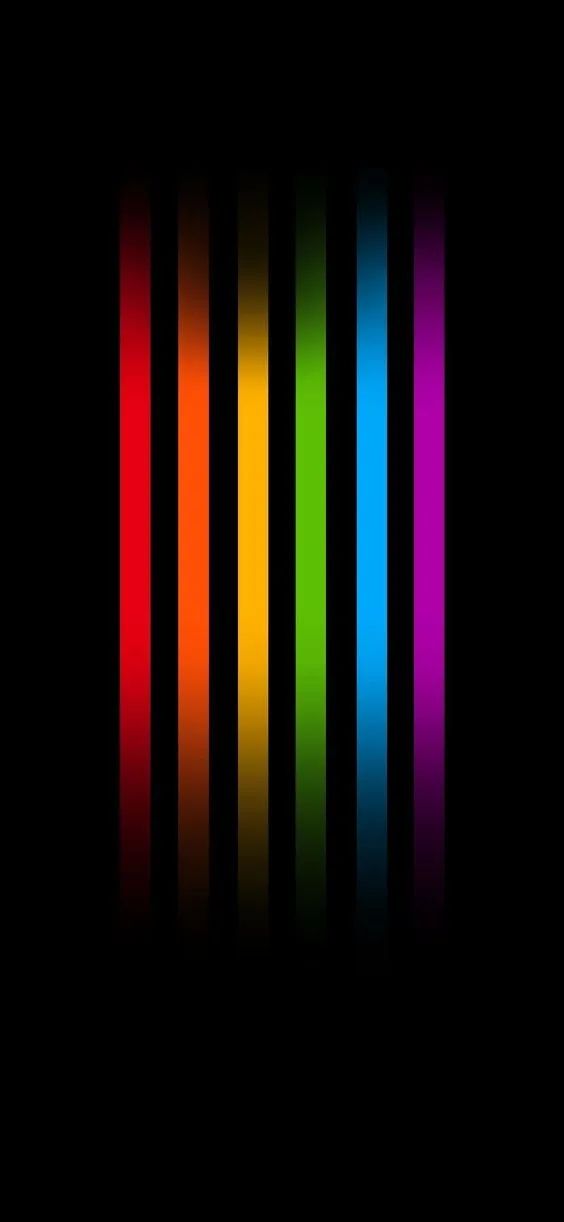 Rainbow Vertical Stripes - abstract wallpaper for OpersCraft