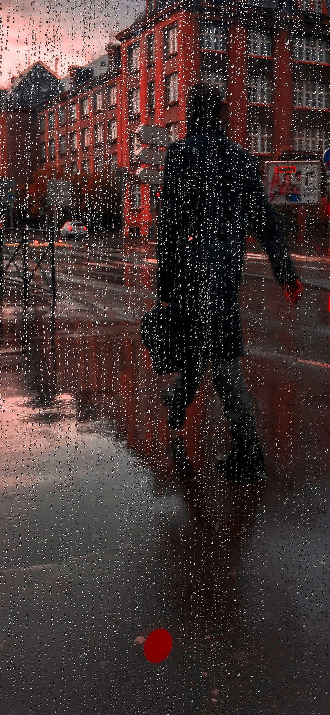 Rainy Day Cityscape - city wallpaper for OpersCraft