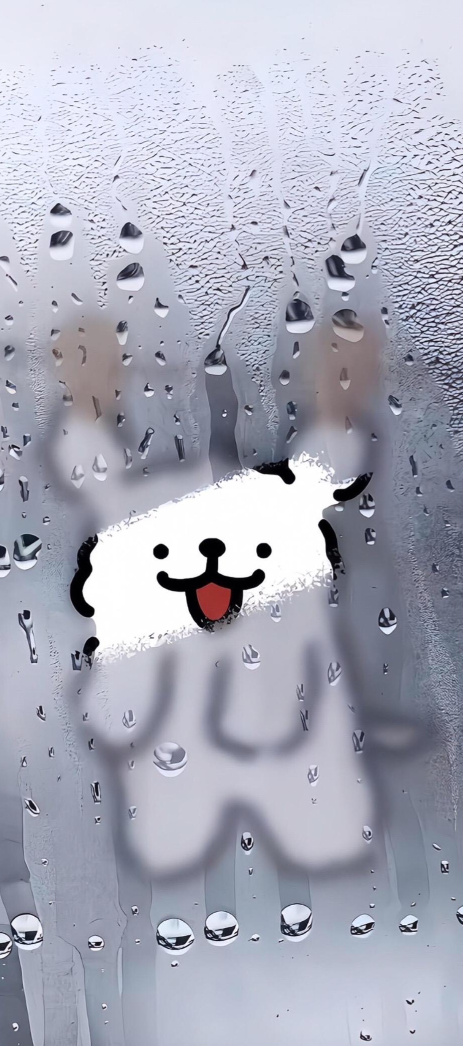 Rainy Day Dog - dog wallpaper for OpersCraft