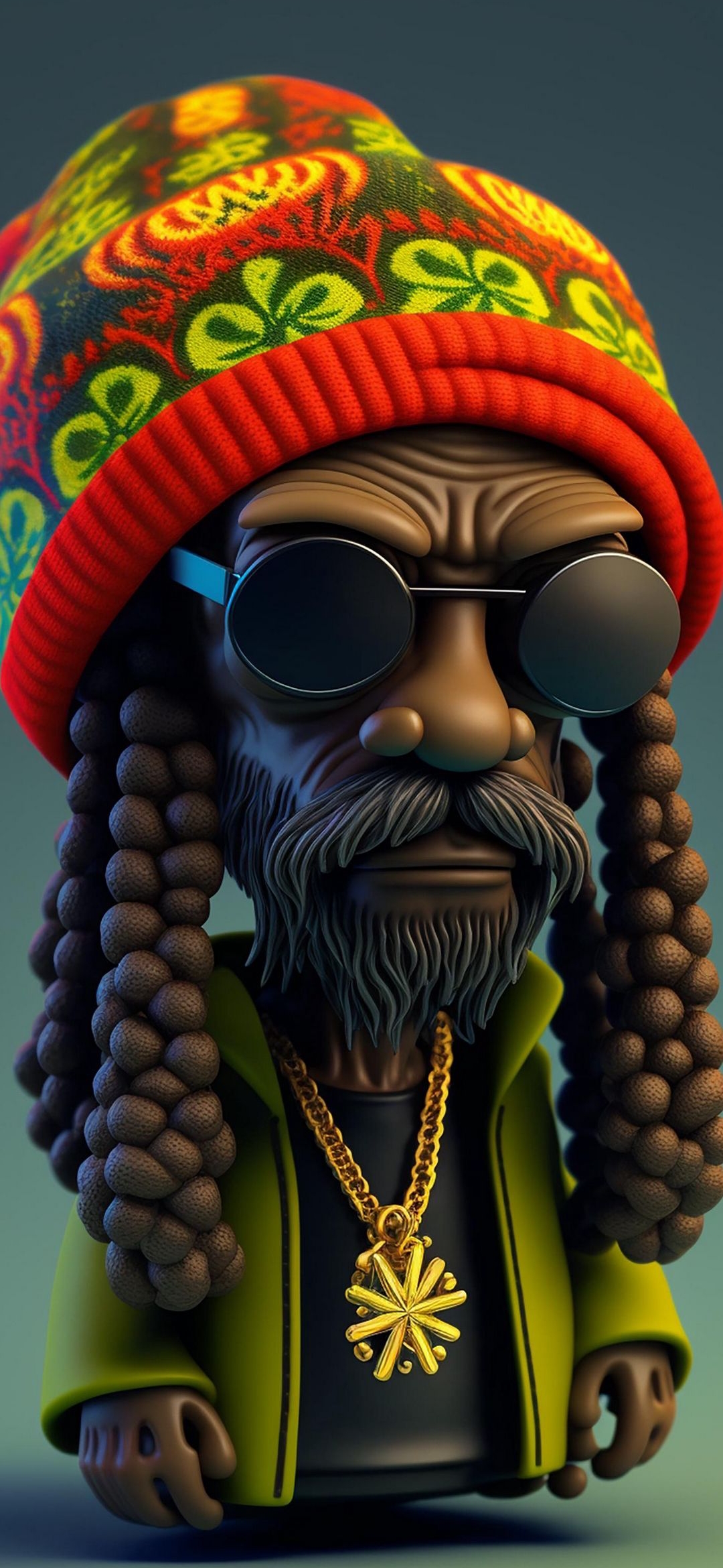 Rasta Cartoon Character - cartoon wallpaper for OpersCraft