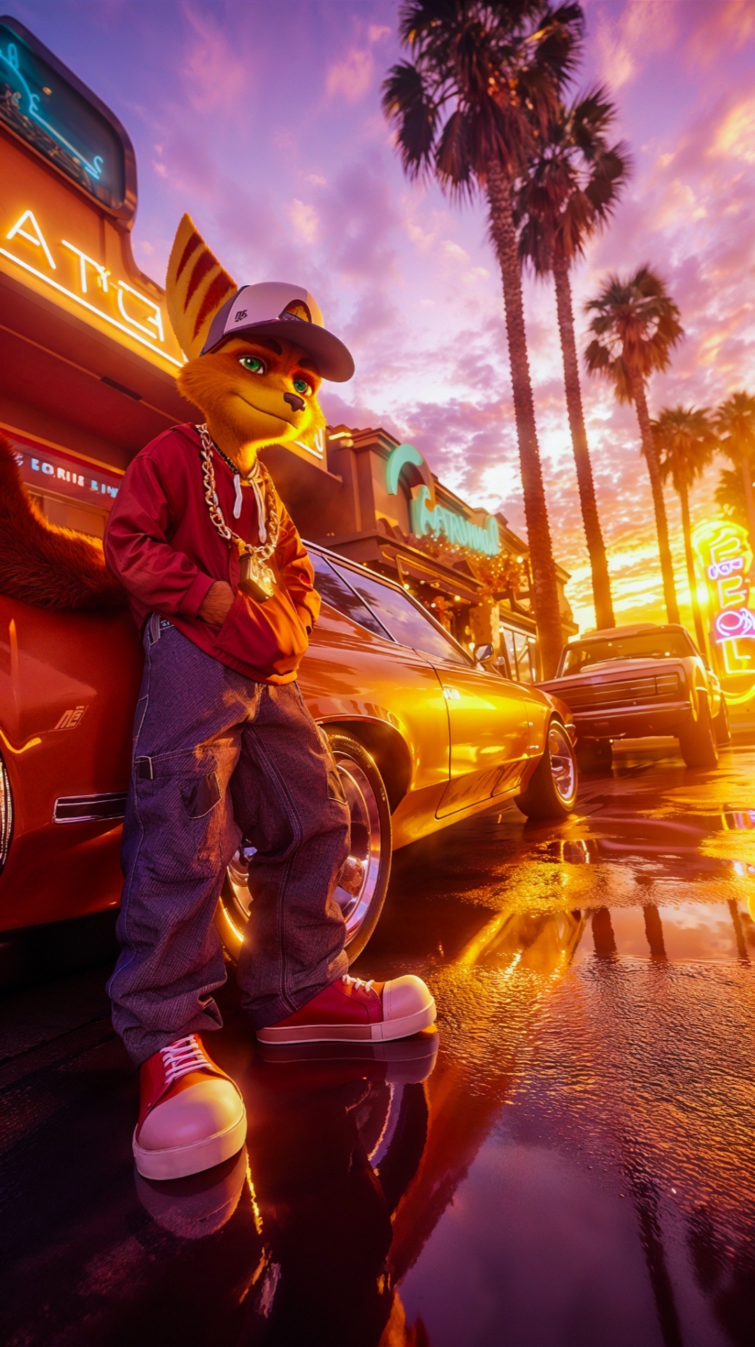 Ratchet & Clank City Vibe - ghetto wallpaper for OpersCraft