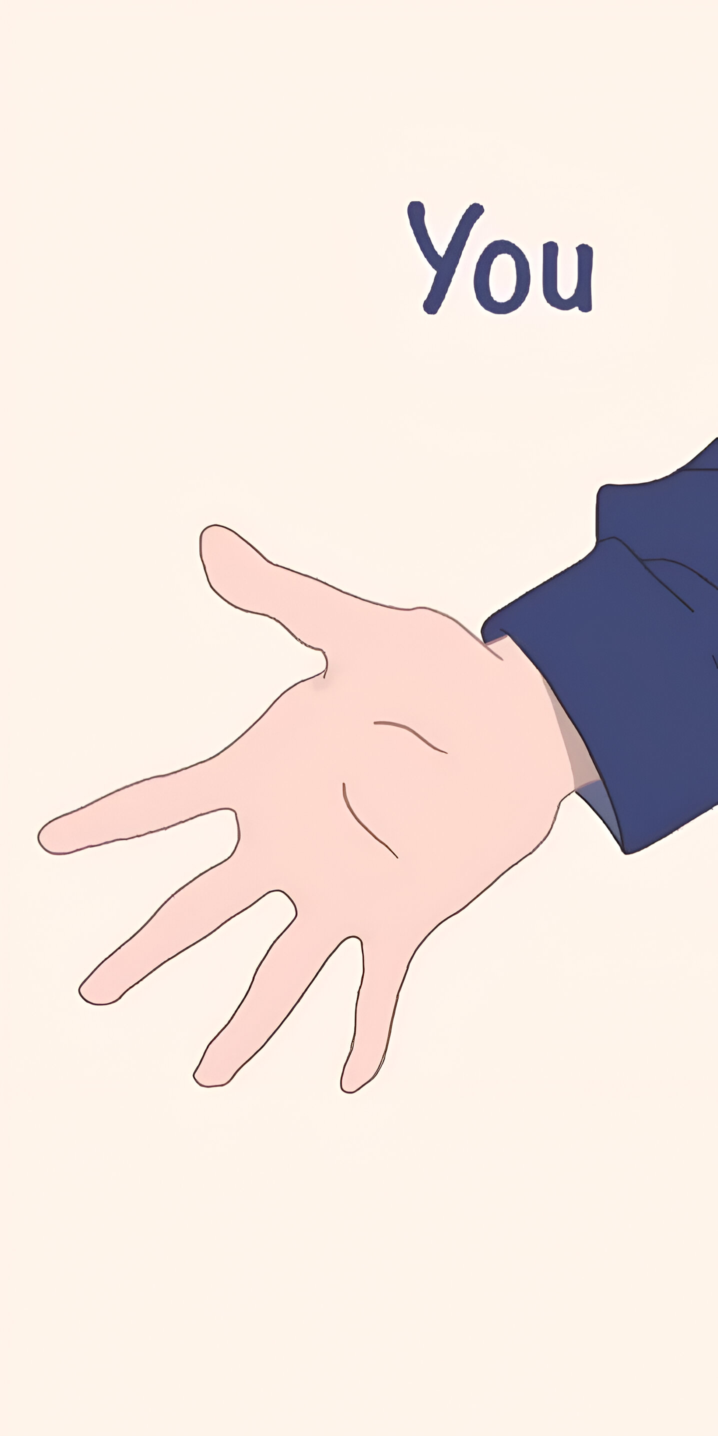 Reaching Hand For You - anime wallpaper for OpersCraft