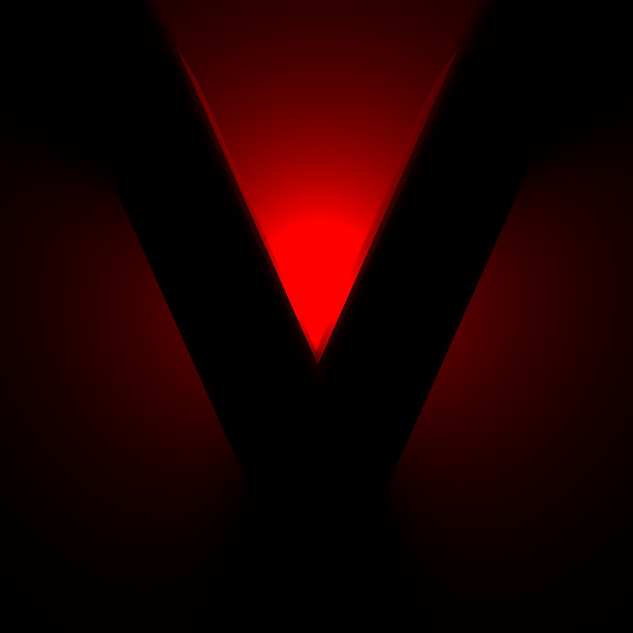 Red Abstract V Shape - abstract wallpaper for OpersCraft