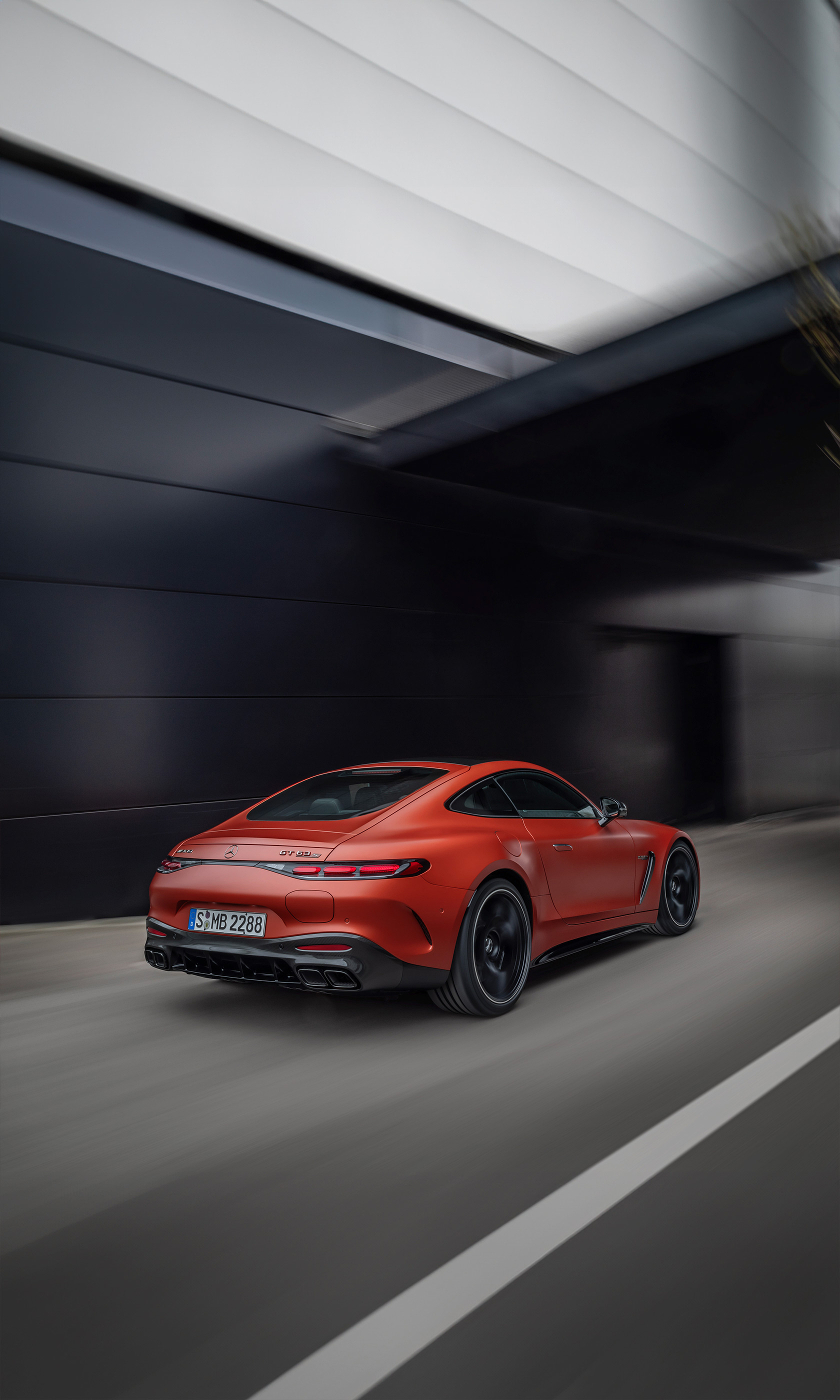 Red AMG GT Speeding - porsche wallpaper for OpersCraft