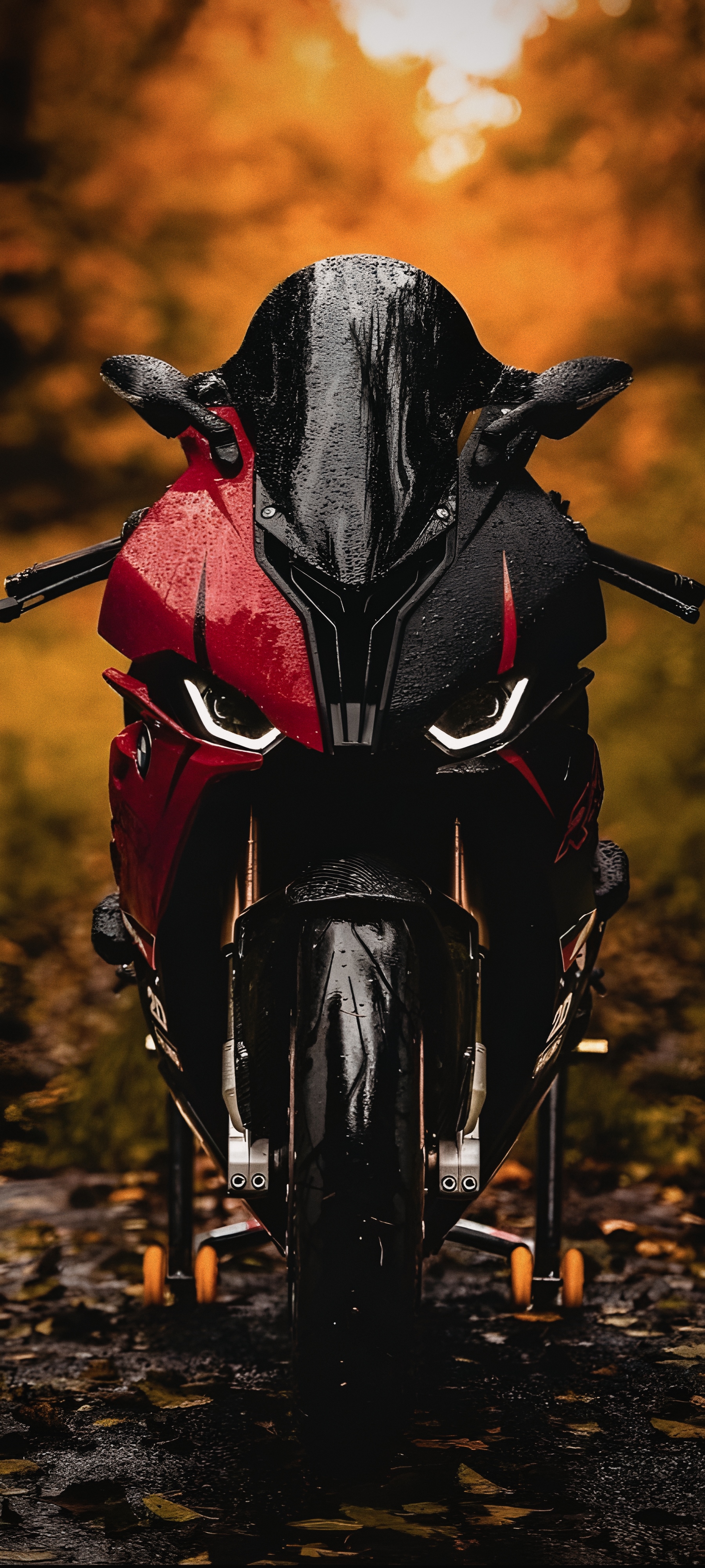 Red and Black Motorcycle - motorcycle wallpaper for OpersCraft