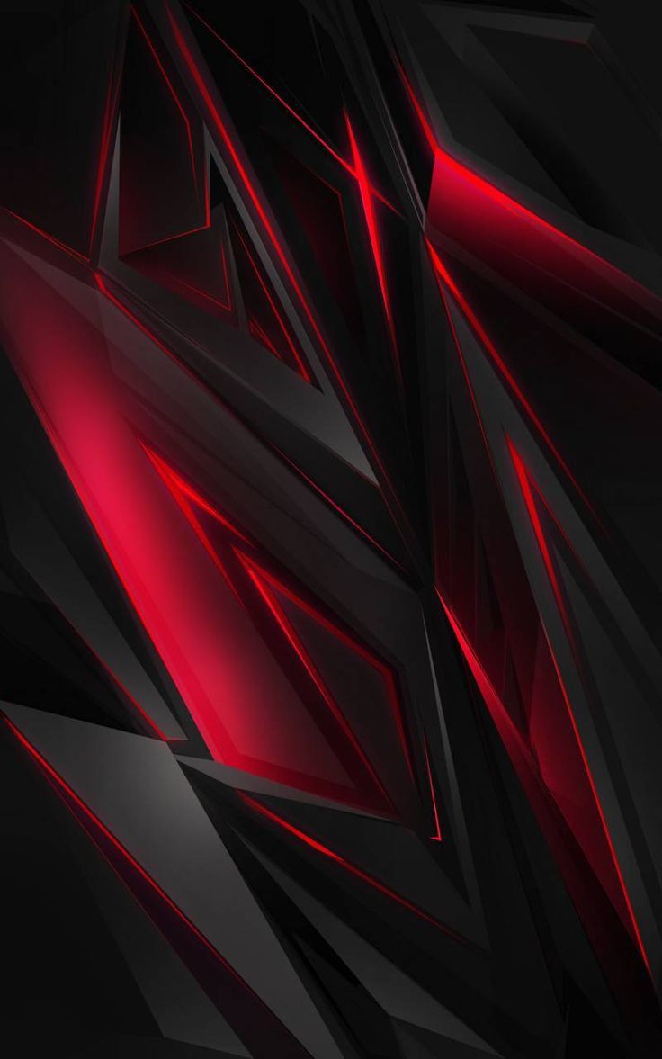 Red and Black Shards - abstract wallpaper for OpersCraft