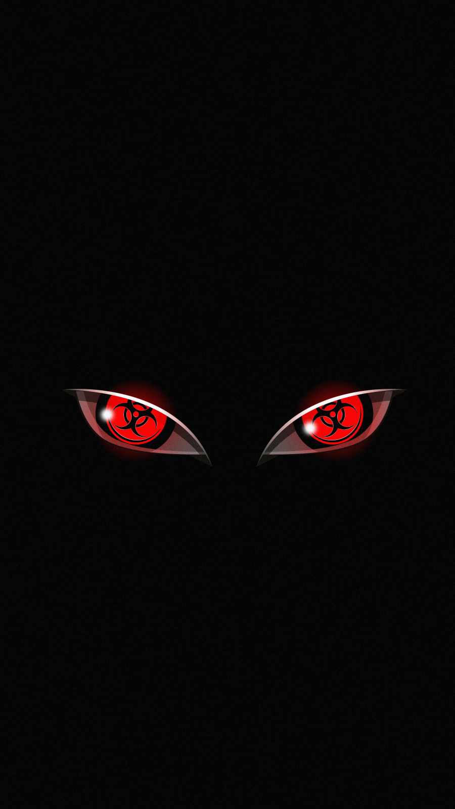 Red Biohazard Eyes Wallpaper - abstract wallpaper for OpersCraft