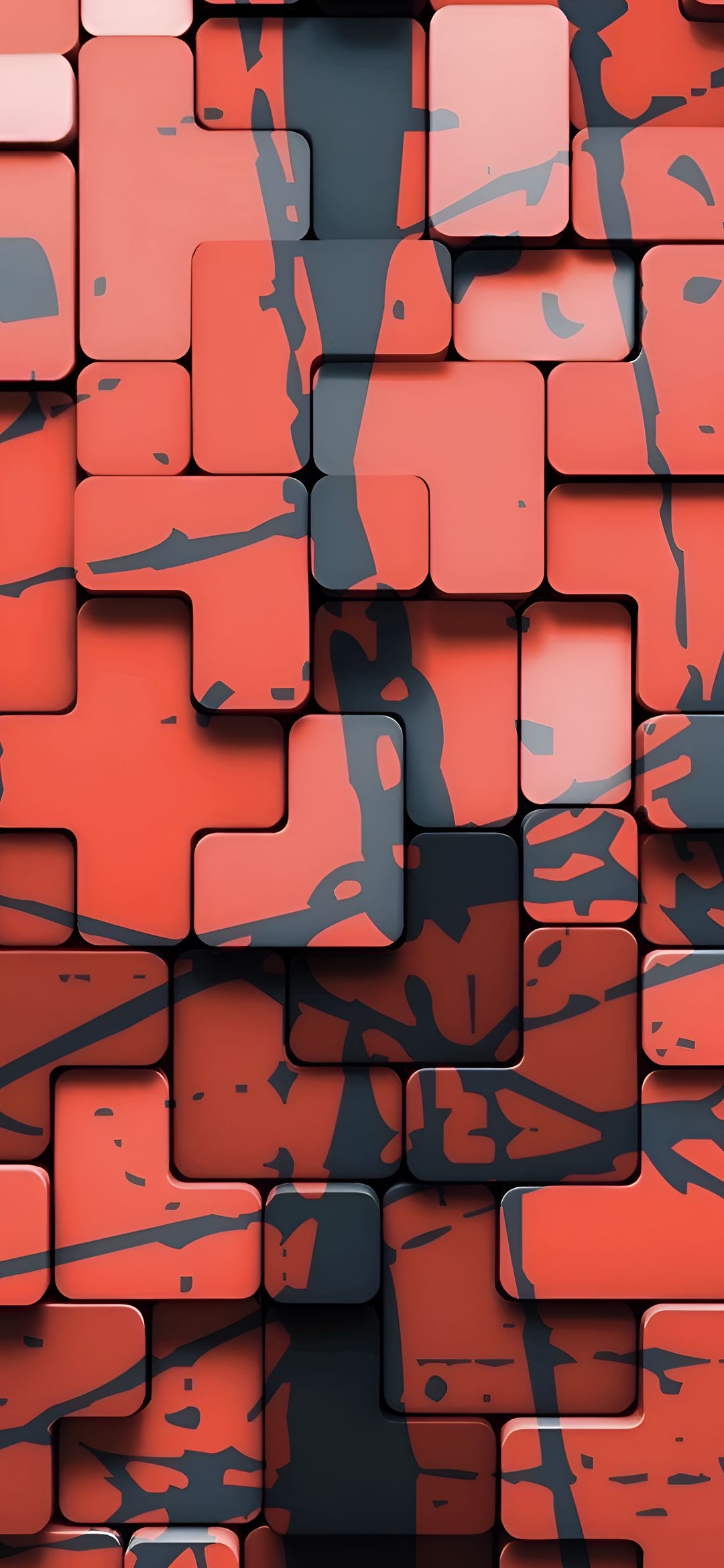 Red Block Abstract - abstract wallpaper for OpersCraft