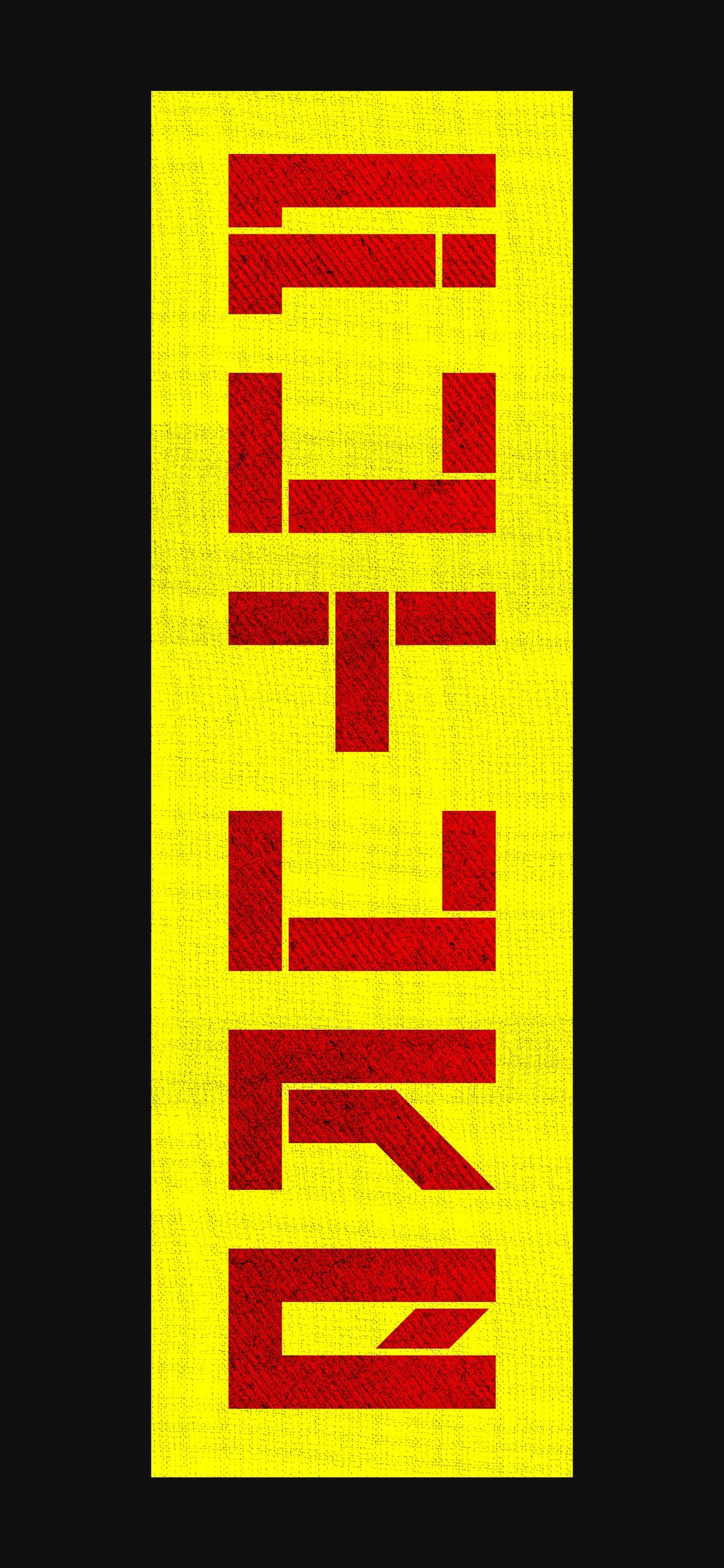 Red Block Text - abstract wallpaper for OpersCraft