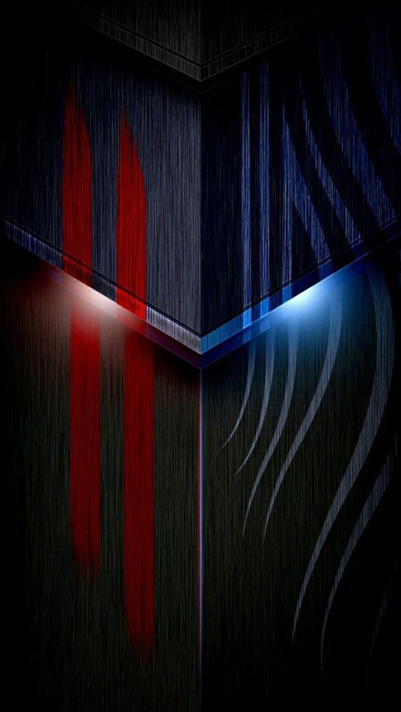 Red Blue Metal Abstract - abstract wallpaper for OpersCraft