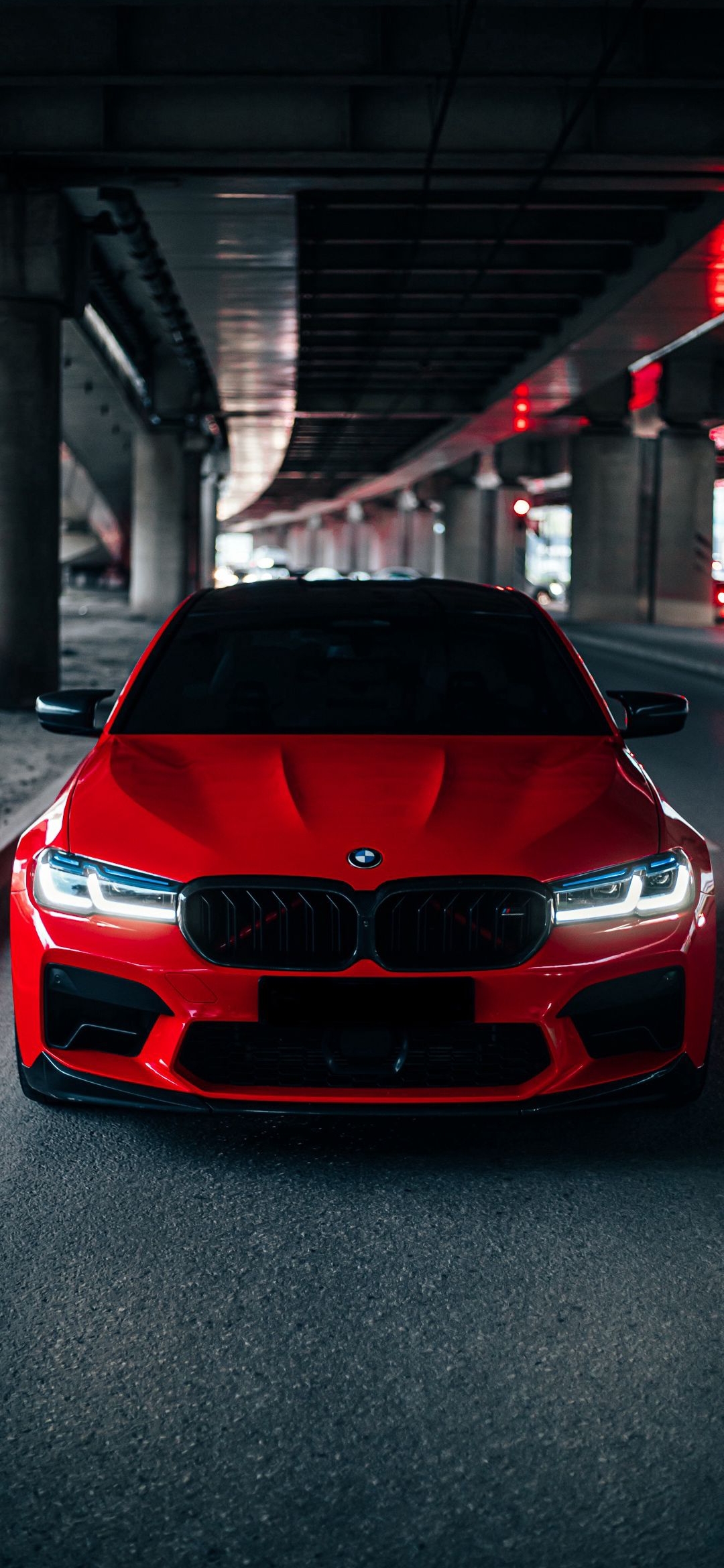 Red BMW Underpass - cars wallpaper for OpersCraft