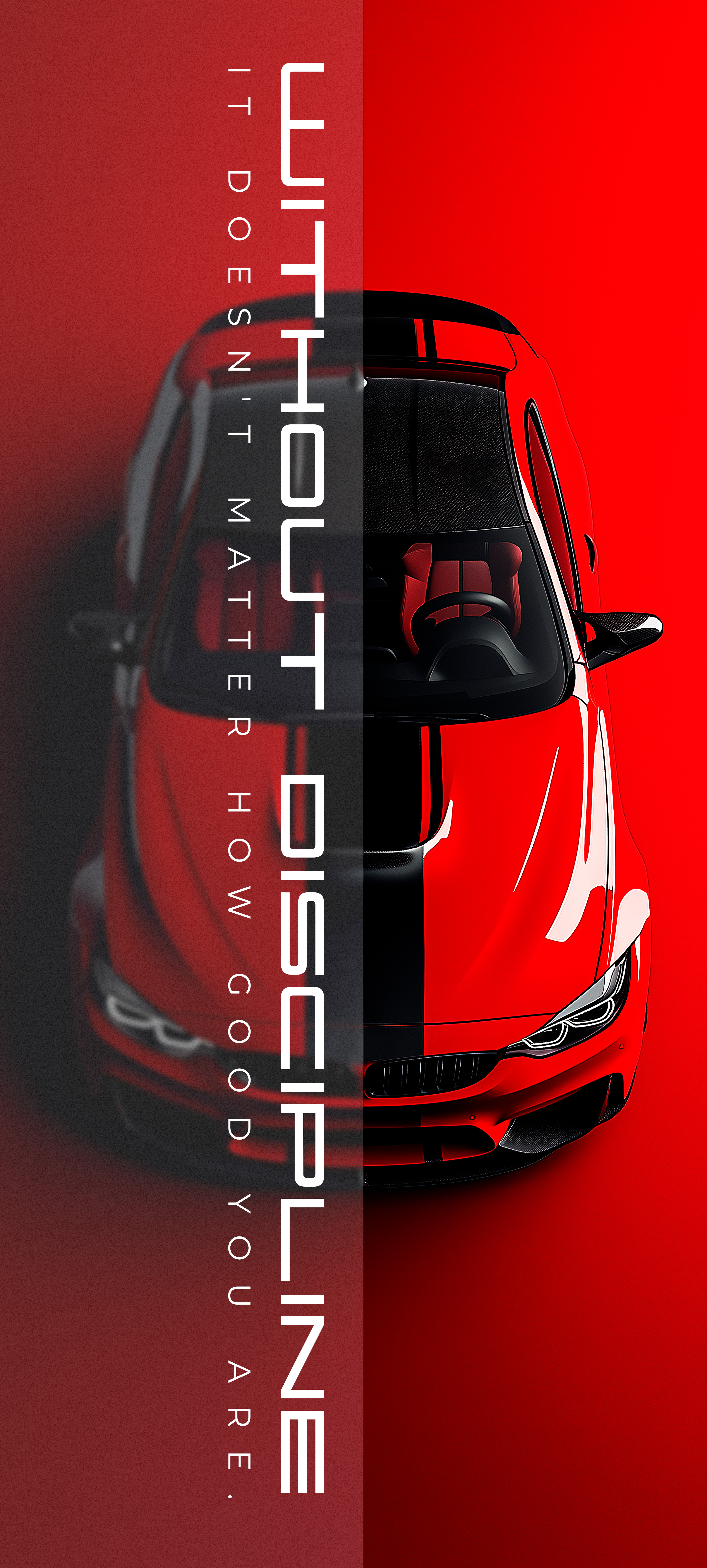 Red Car Discipline Quote - quotes wallpaper for OpersCraft