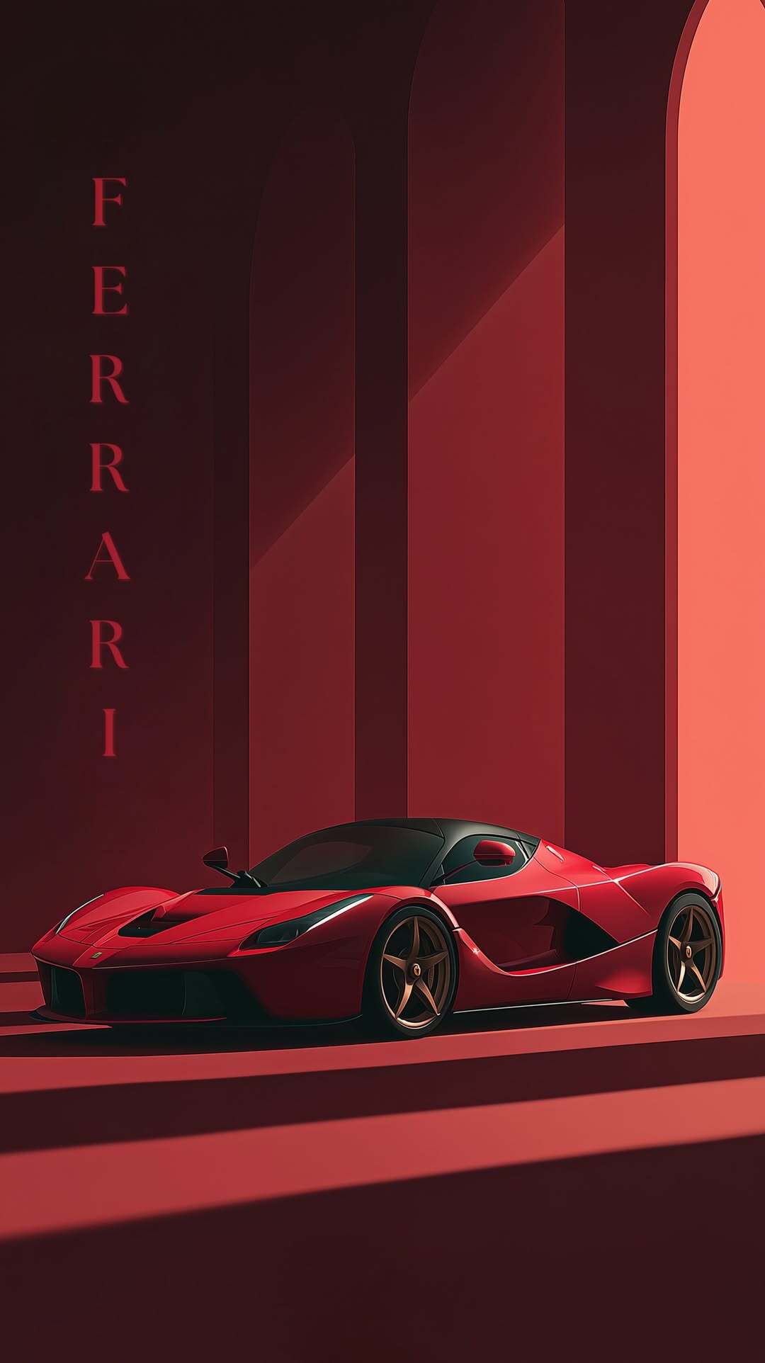 Red Ferrari Supercar - ferrari wallpaper for OpersCraft