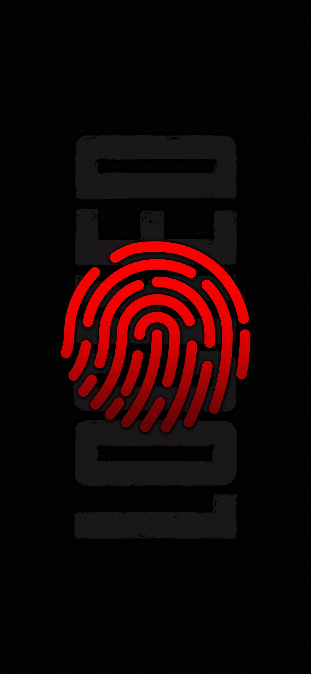 Red Fingerprint Identity - abstract wallpaper for OpersCraft