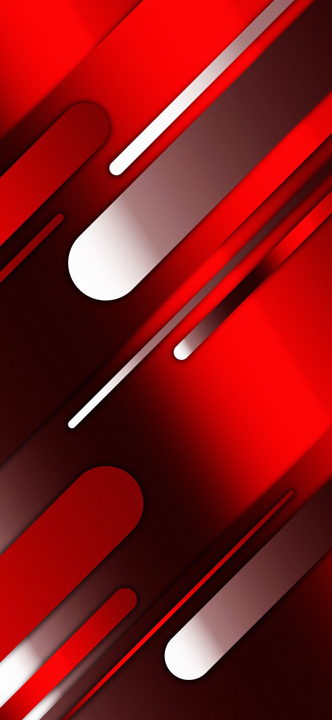 Red Geometric Stripes - abstract wallpaper for OpersCraft