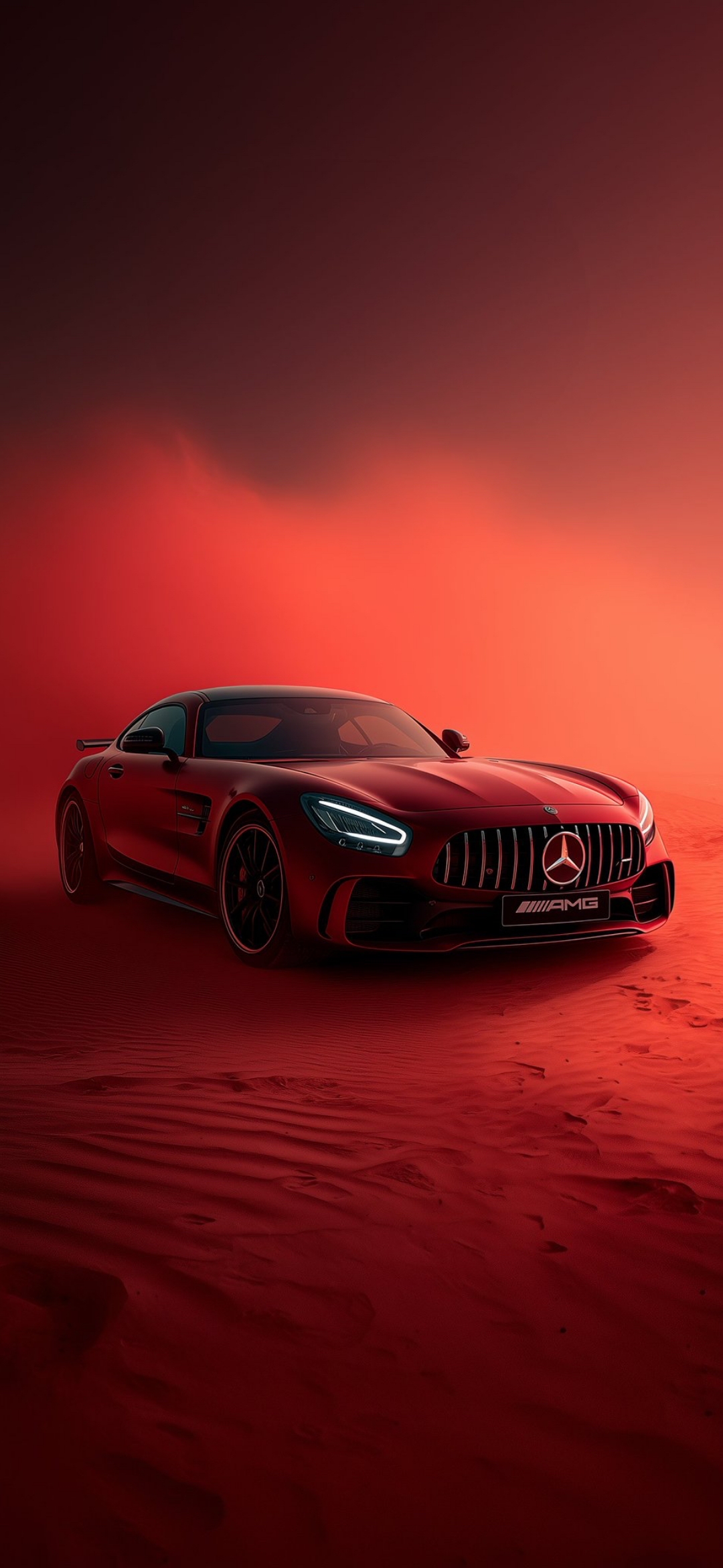 Red Mercedes AMG - ghetto wallpaper for OpersCraft