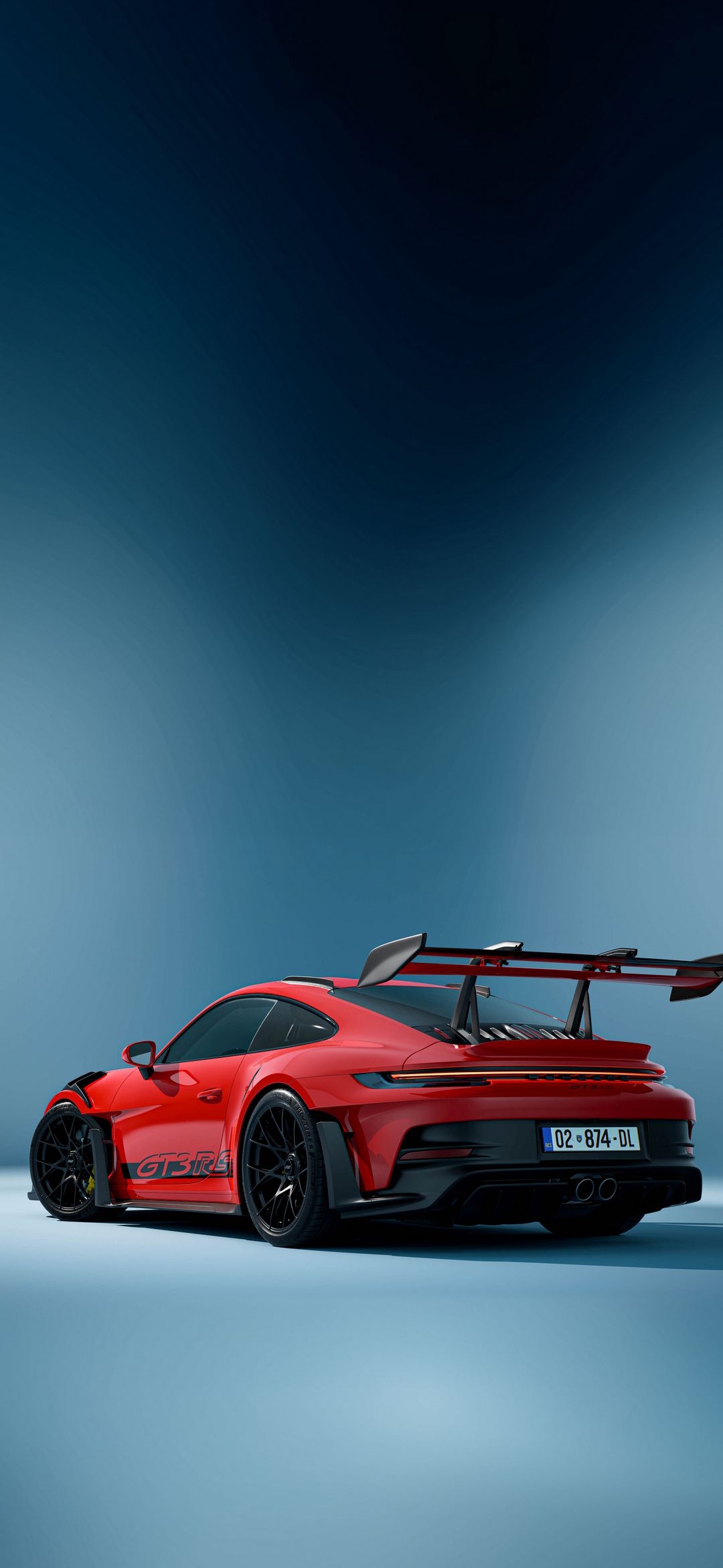 Red Porsche GT3 RS - porsche wallpaper for OpersCraft