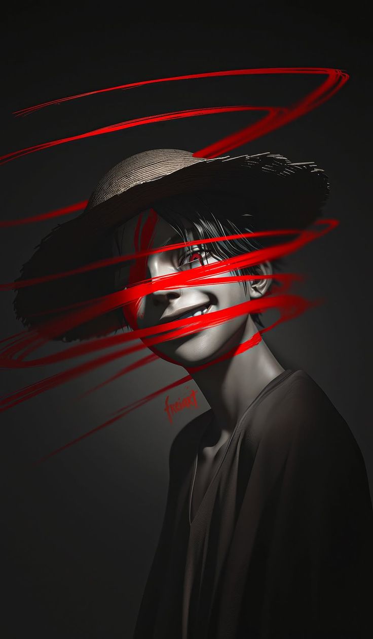 Red Streak Portrait - ghetto wallpaper for OpersCraft