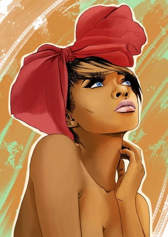 Red Turban Beauty - girl wallpaper for OpersCraft