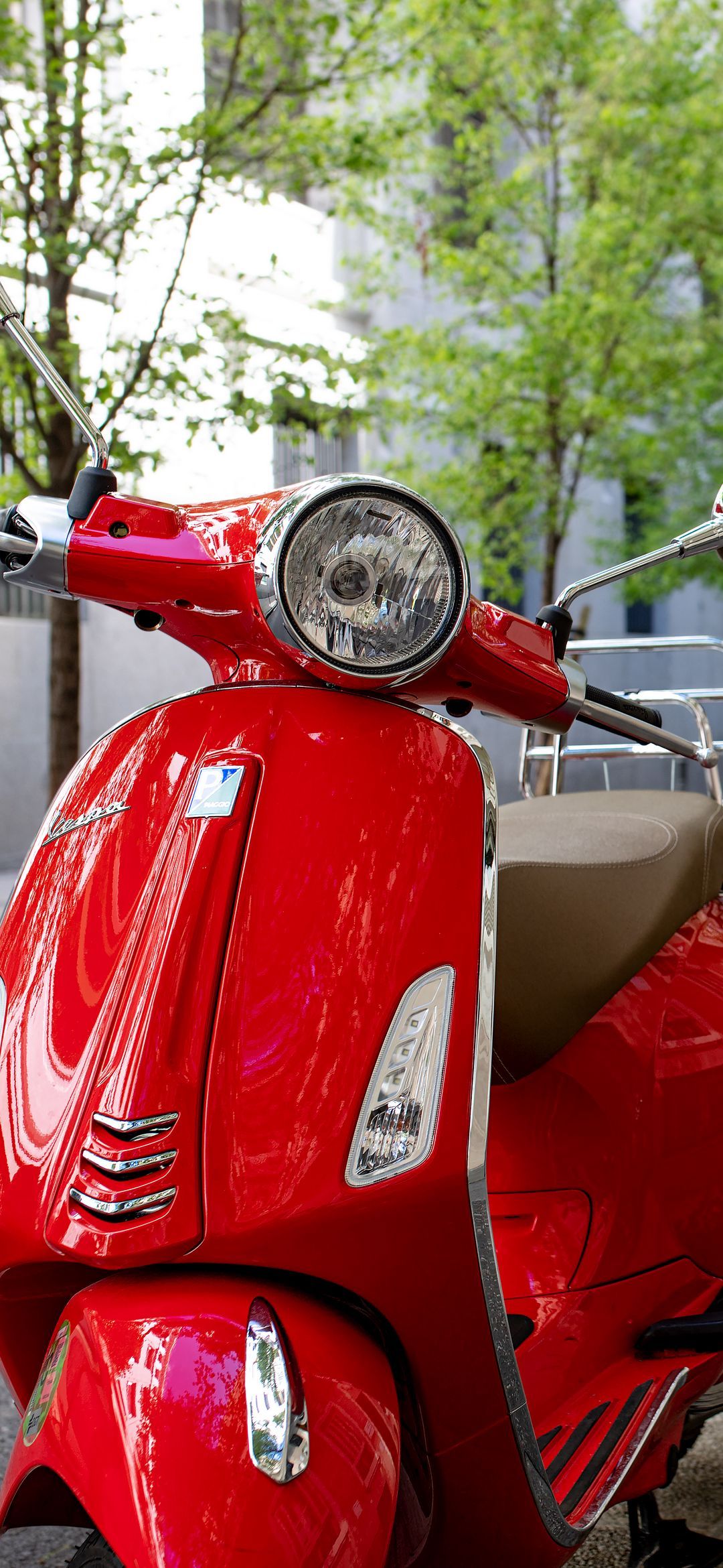 Red Vespa Scooter Detail - random wallpaper for OpersCraft