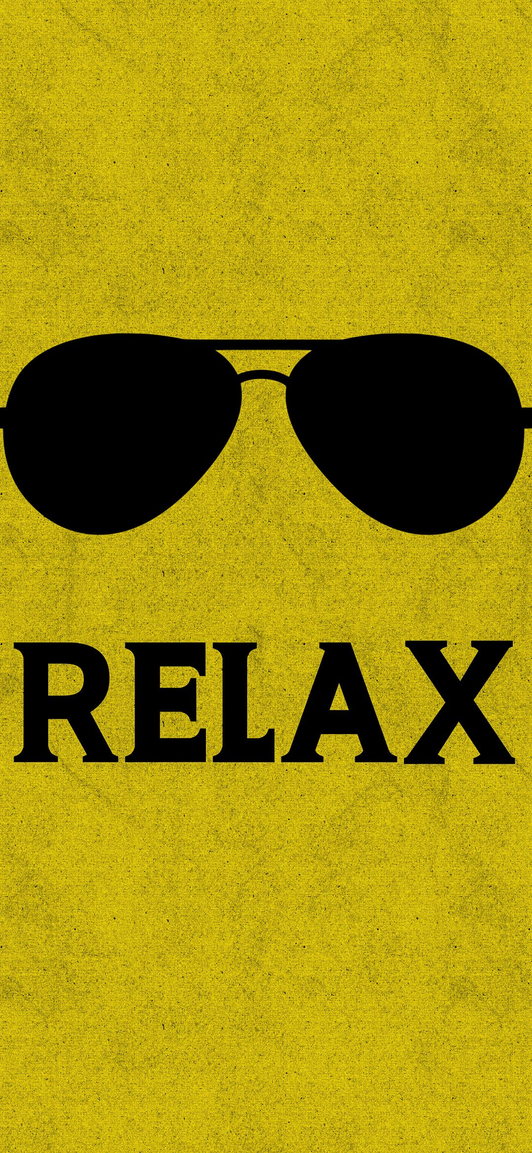 Relax Sunglasses Yellow - motivation wallpaper for OpersCraft