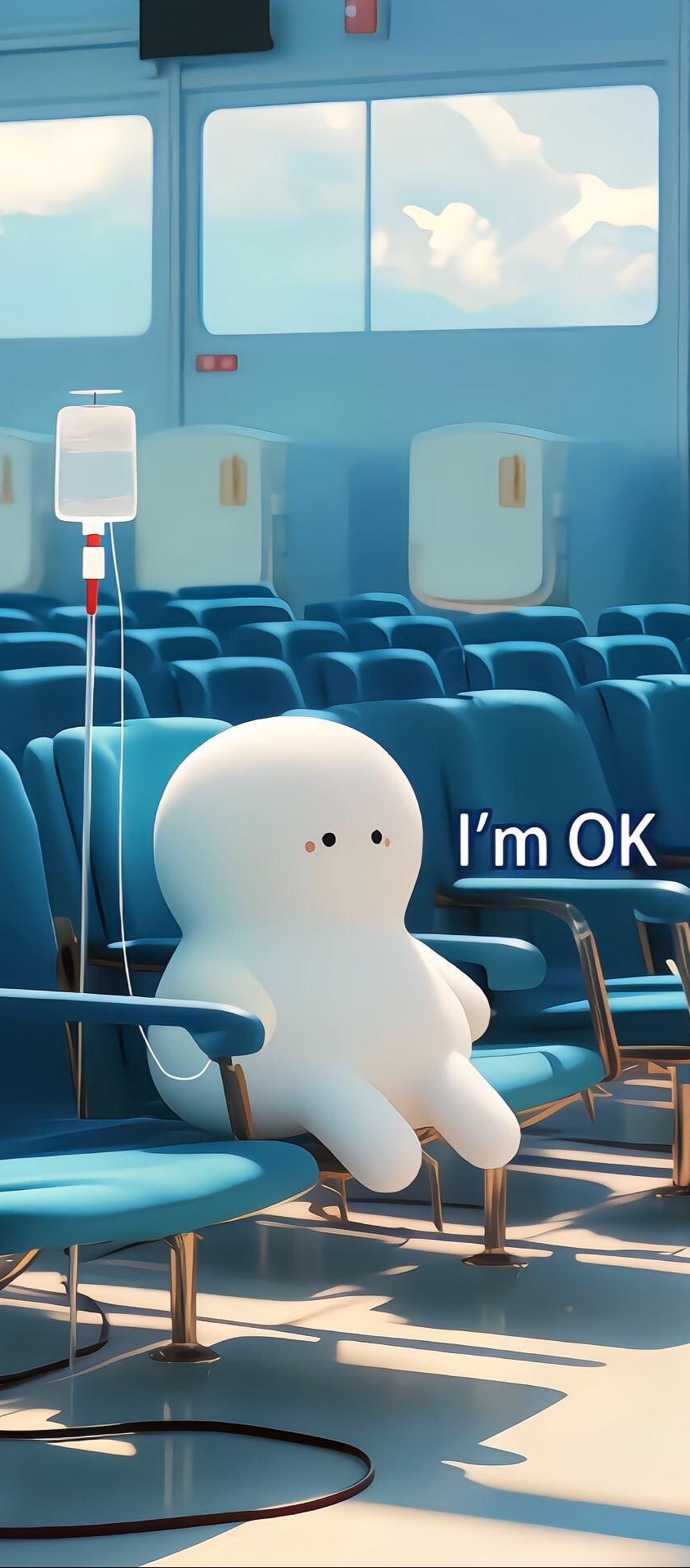 Resilient Hospital Patient - illustration wallpaper for OpersCraft