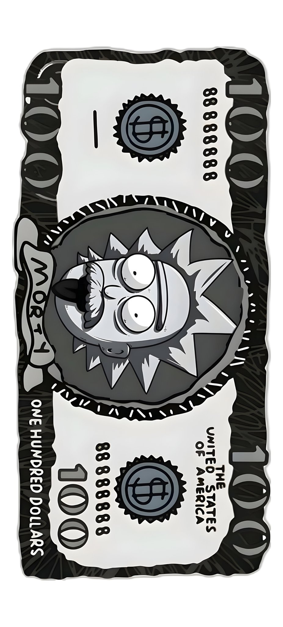 Rick Morty Dollar - rick and morty wallpaper for OpersCraft