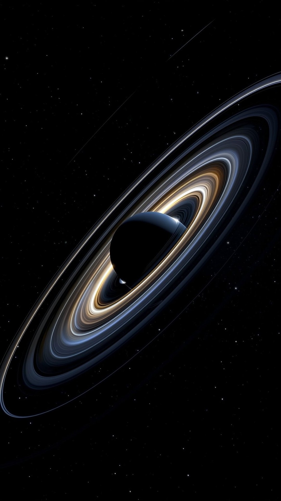 Ringed Planet in Space - space wallpaper for OpersCraft