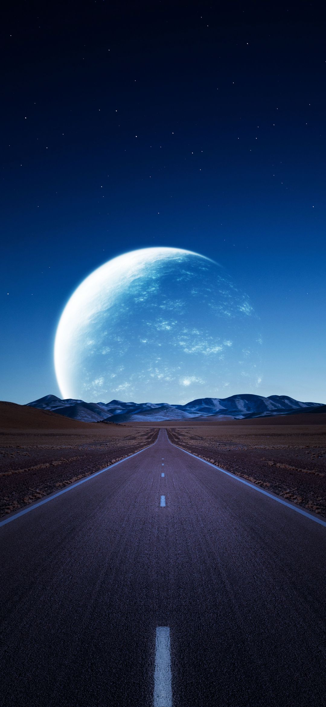 Road to Distant Planet - space wallpaper for OpersCraft