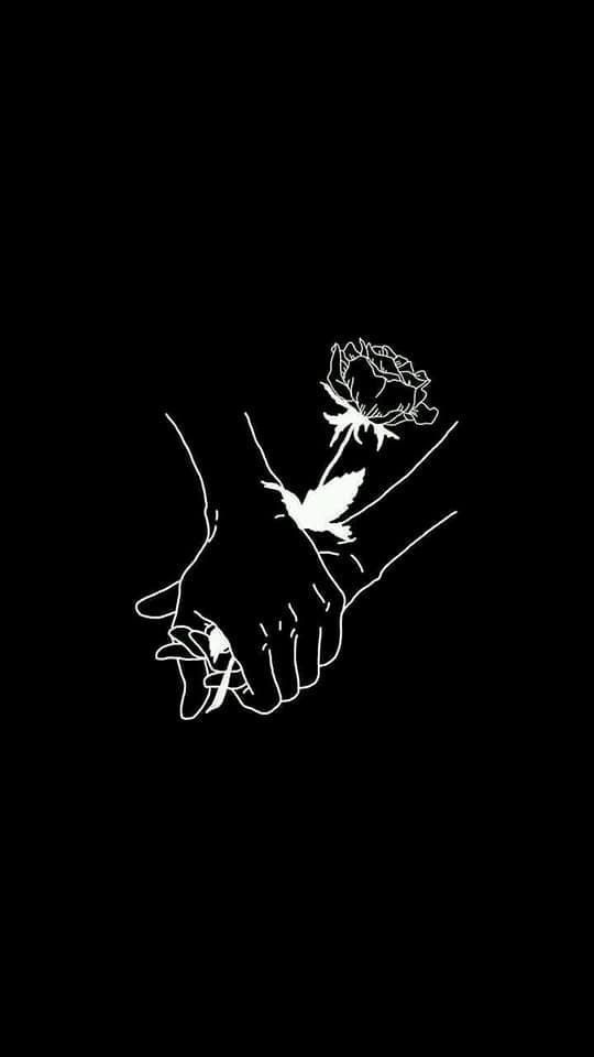 Rose Hand Holding - minimal wallpaper for OpersCraft