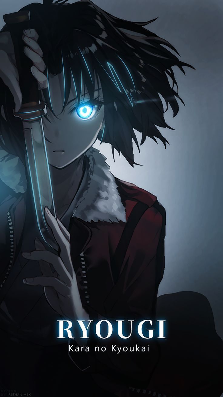 Ryougi Glowing Eye - anime wallpaper for OpersCraft