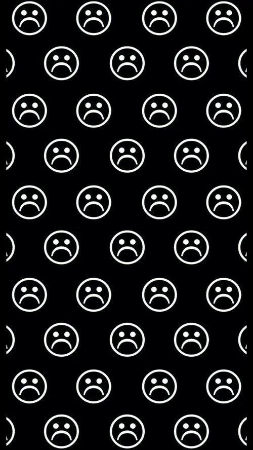 Sad Face Pattern - random wallpaper for OpersCraft
