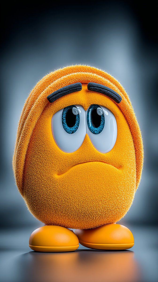 Sad Orange Emoji - dope wallpaper for OpersCraft