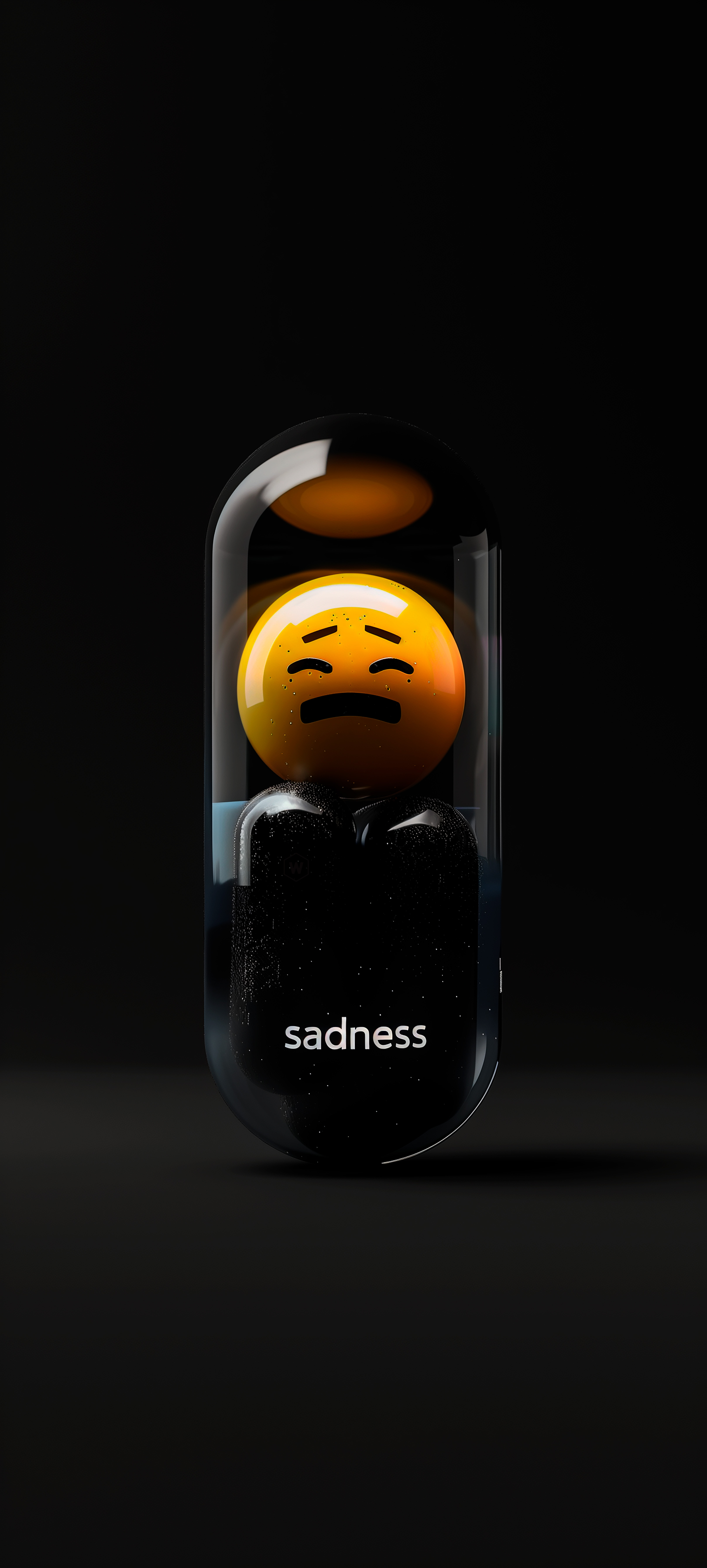 Sadness Emoji Pill - emoji wallpaper for OpersCraft