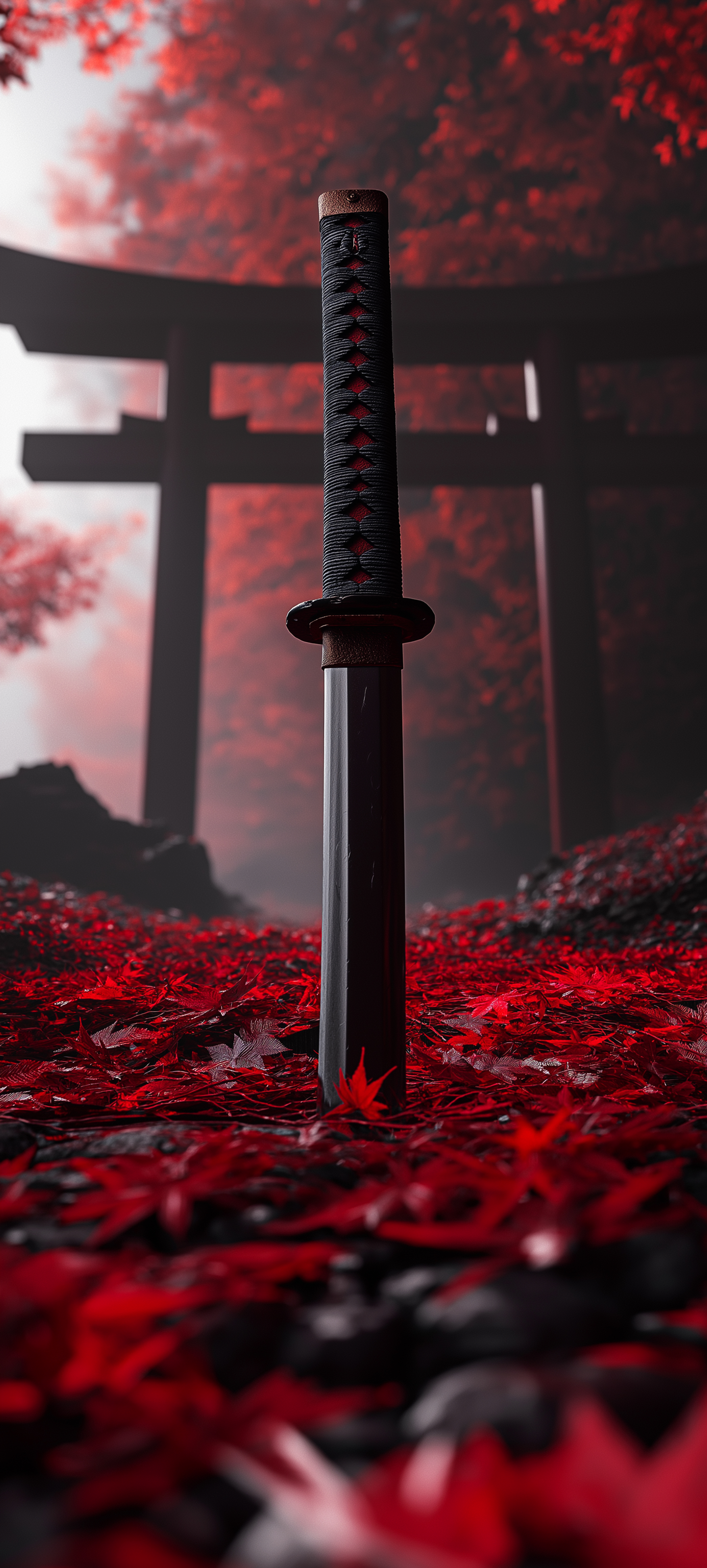Samurai Sword Autumn - samurai wallpaper for OpersCraft