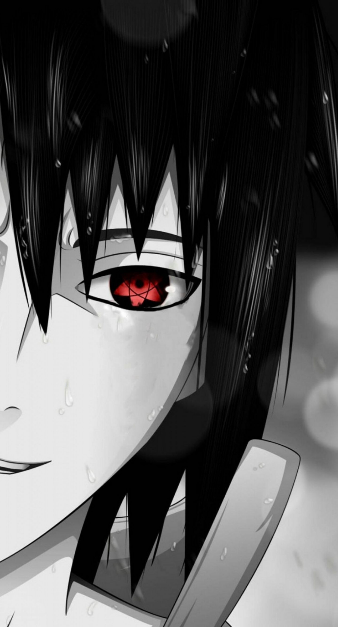 Sasuke's Sharingan Gaze - naruto wallpaper for OpersCraft