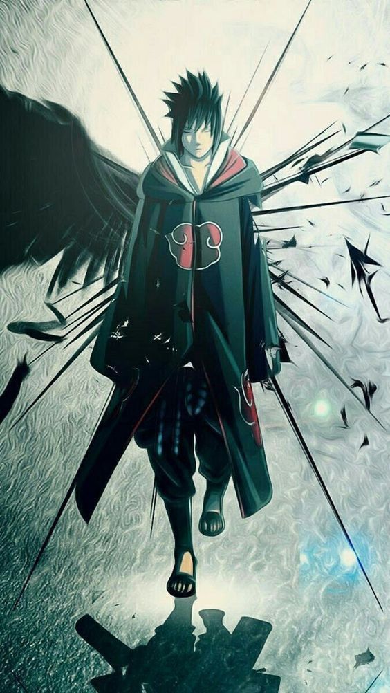Sasuke Uchiha Illustration - naruto wallpaper for OpersCraft