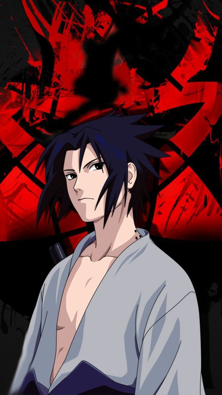 Sasuke Uchiha Portrait - naruto wallpaper for OpersCraft