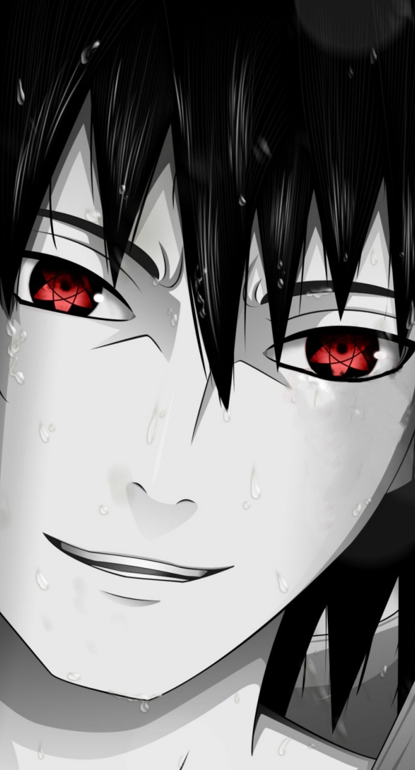 Sasuke Uchiha Sharingan Gaze - naruto wallpaper for OpersCraft
