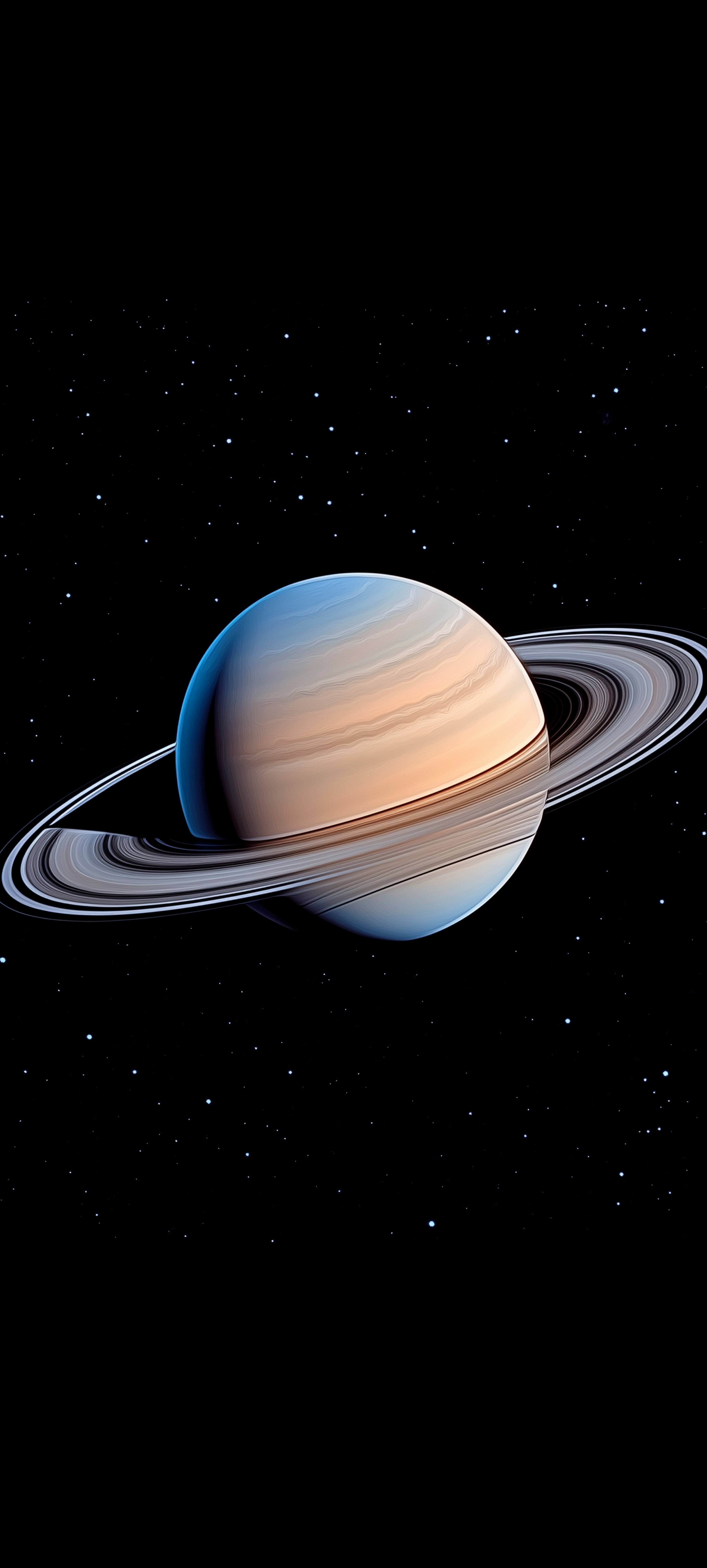Saturn's Rings in Space - space wallpaper for OpersCraft
