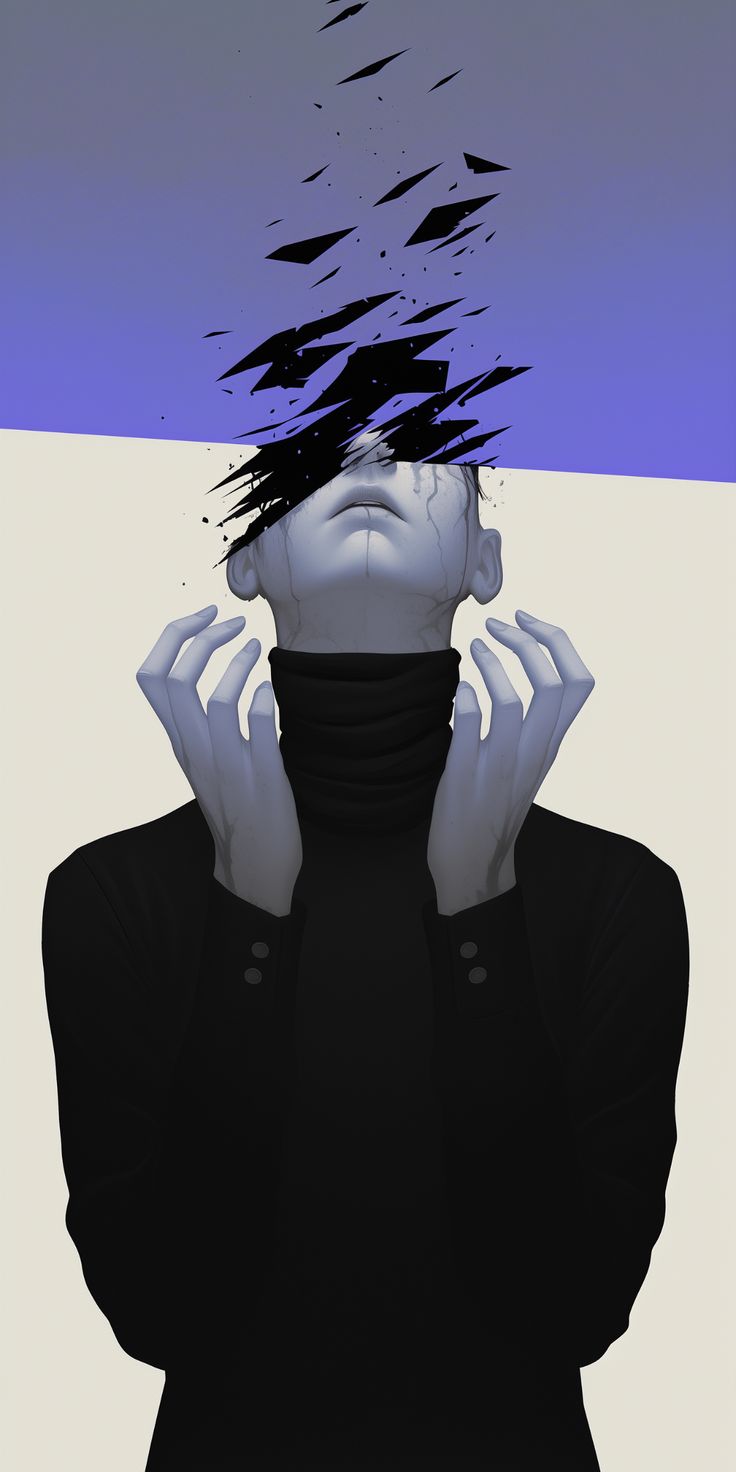 Shattered Mind Portrait - random wallpaper for OpersCraft