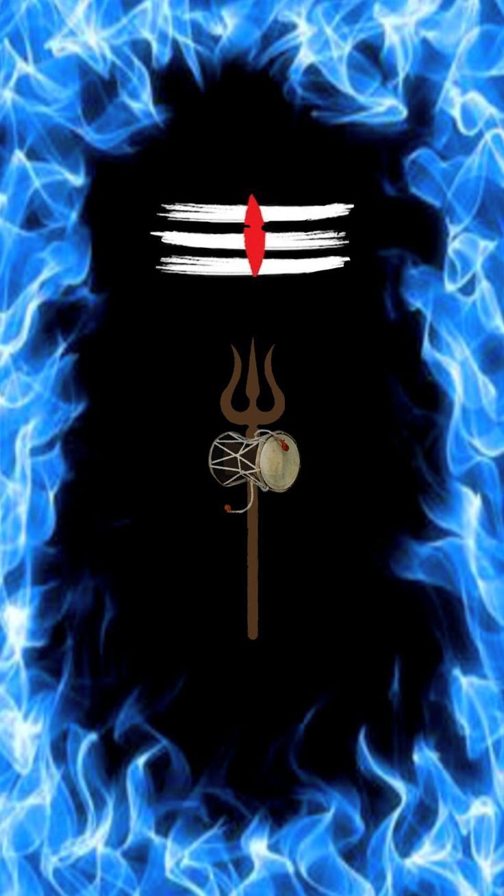 Shiva's Trident and Damru - hindu wallpaper for OpersCraft