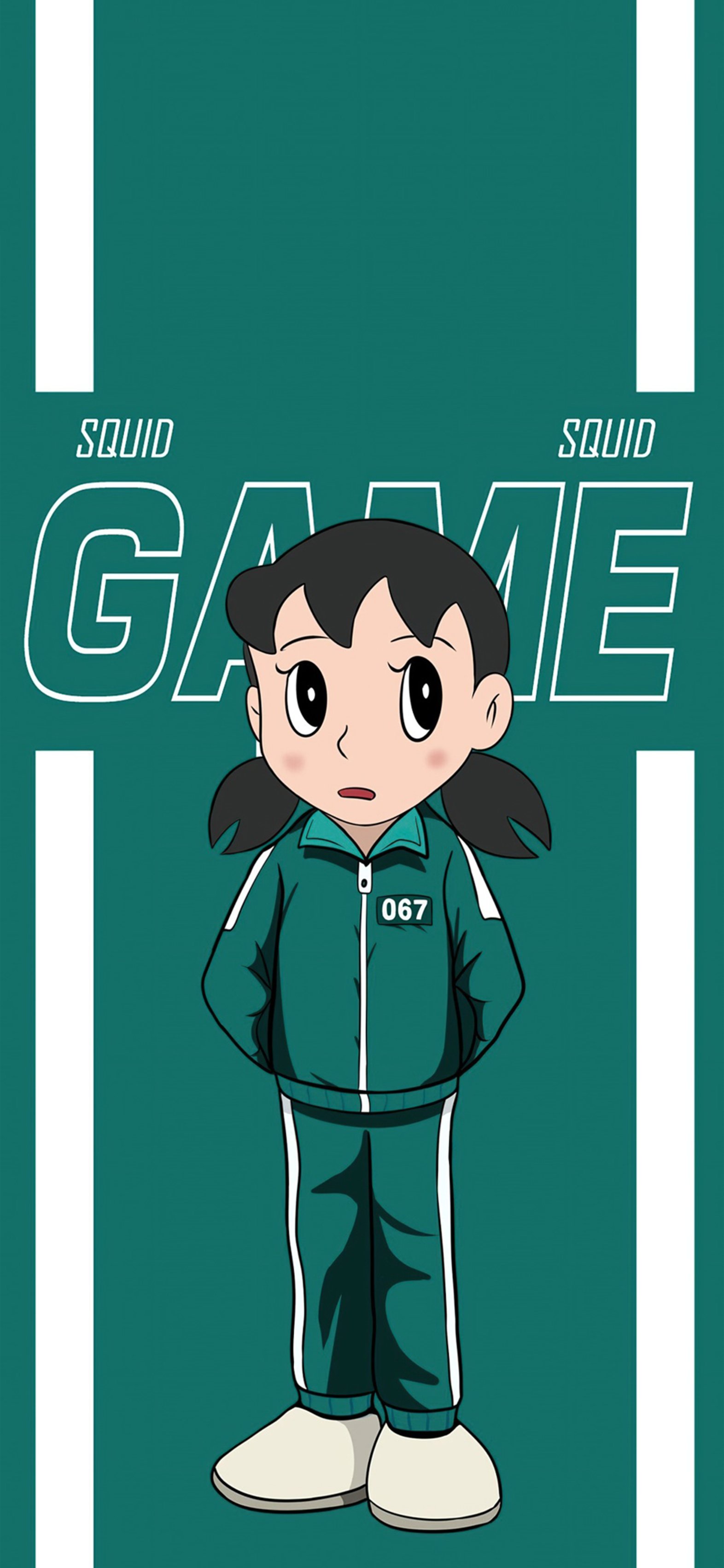 Shizuka Squid Game - anime wallpaper for OpersCraft